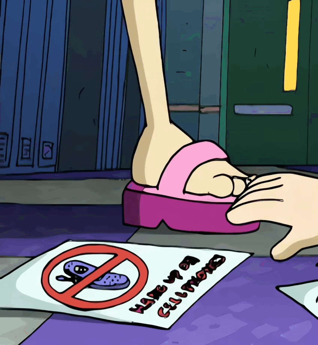 Angelica Pickles's Sandaled Feet (Close Up GIF) by ManonPrettiest2001 ...