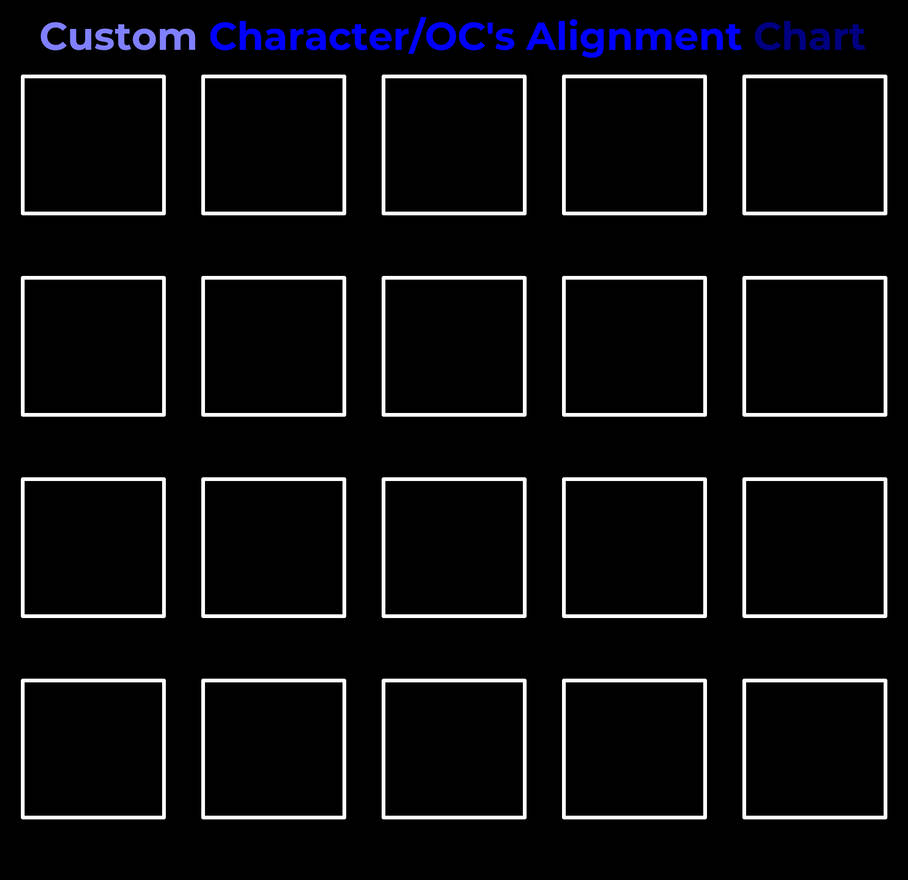 Alignment Chart Deviantart Custom Character Alignment Chart (Archived 20) by ManonPrettiest2001 on ...