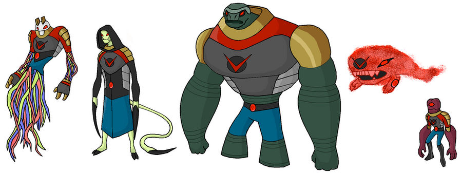 Vilgatrix Aliens Set 2 by Patchman on DeviantArt