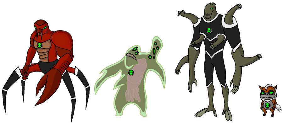 Ultimatrix Aliens 3 by Patchman on DeviantArt