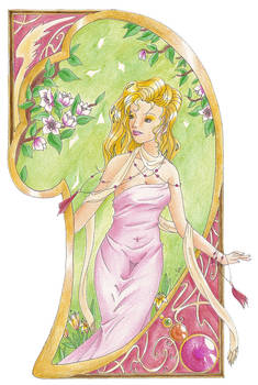 Art Nouveau - Blossom-colored-