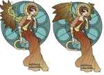 Steampunk Angel 01 by Avengium