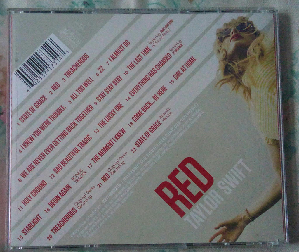 Ts Red Deluxe Edition Cd Back 01 By Avengium On Deviantart