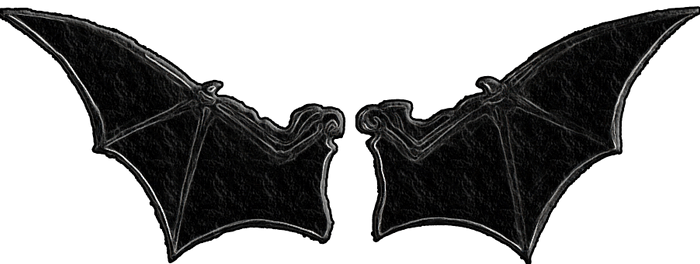 Bat wings demon Alas de murcielago