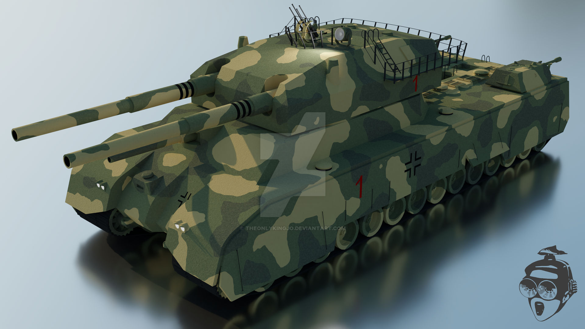 Landkreuzer P. 1000 Ratte by TheOnlyKingJo on DeviantArt