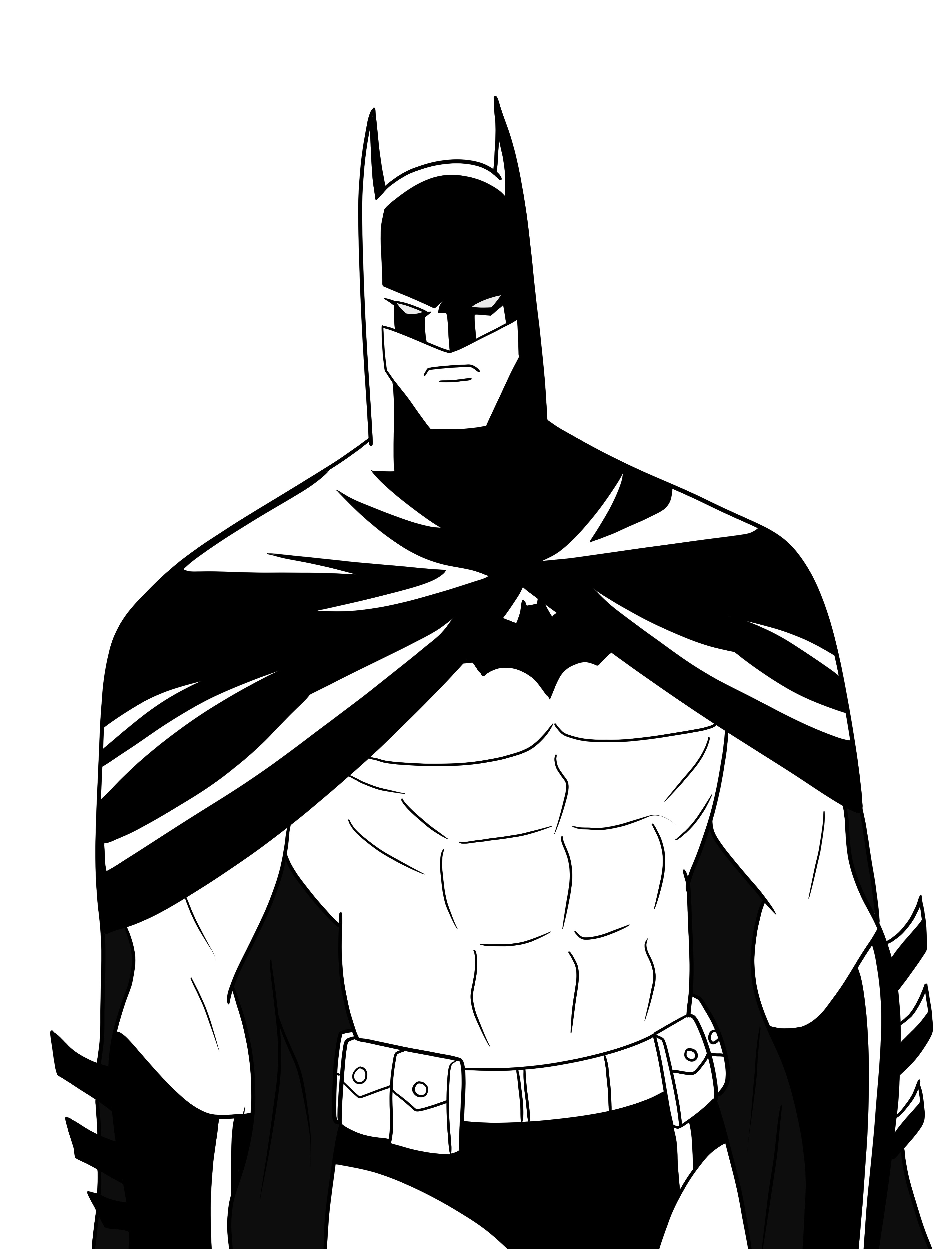 Batman Grid Line Batman 2 Line Art by Jers08Art on DeviantArt