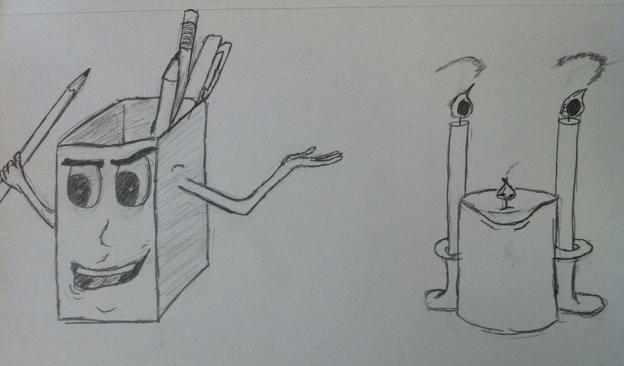 Day four: Inanimate object coming to life by OldSchoolGiraffe on DeviantArt