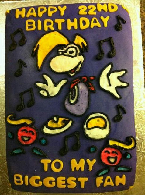 MY SEXY RAYMAN CAKE