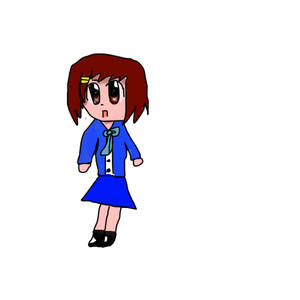 yui chibi1 stand and walk