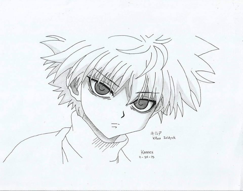 Gon And Killua Hunter X Coloring Pages Sketch Coloring Page.