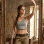 Emma Watson as Lara Croft Cosplay