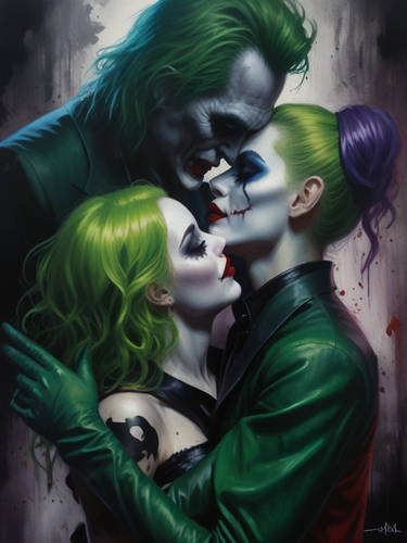 Joker and harley