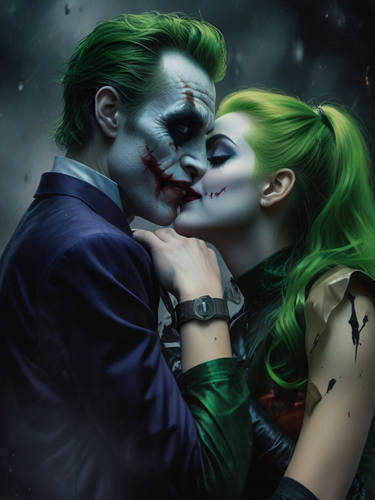 Harley and joker