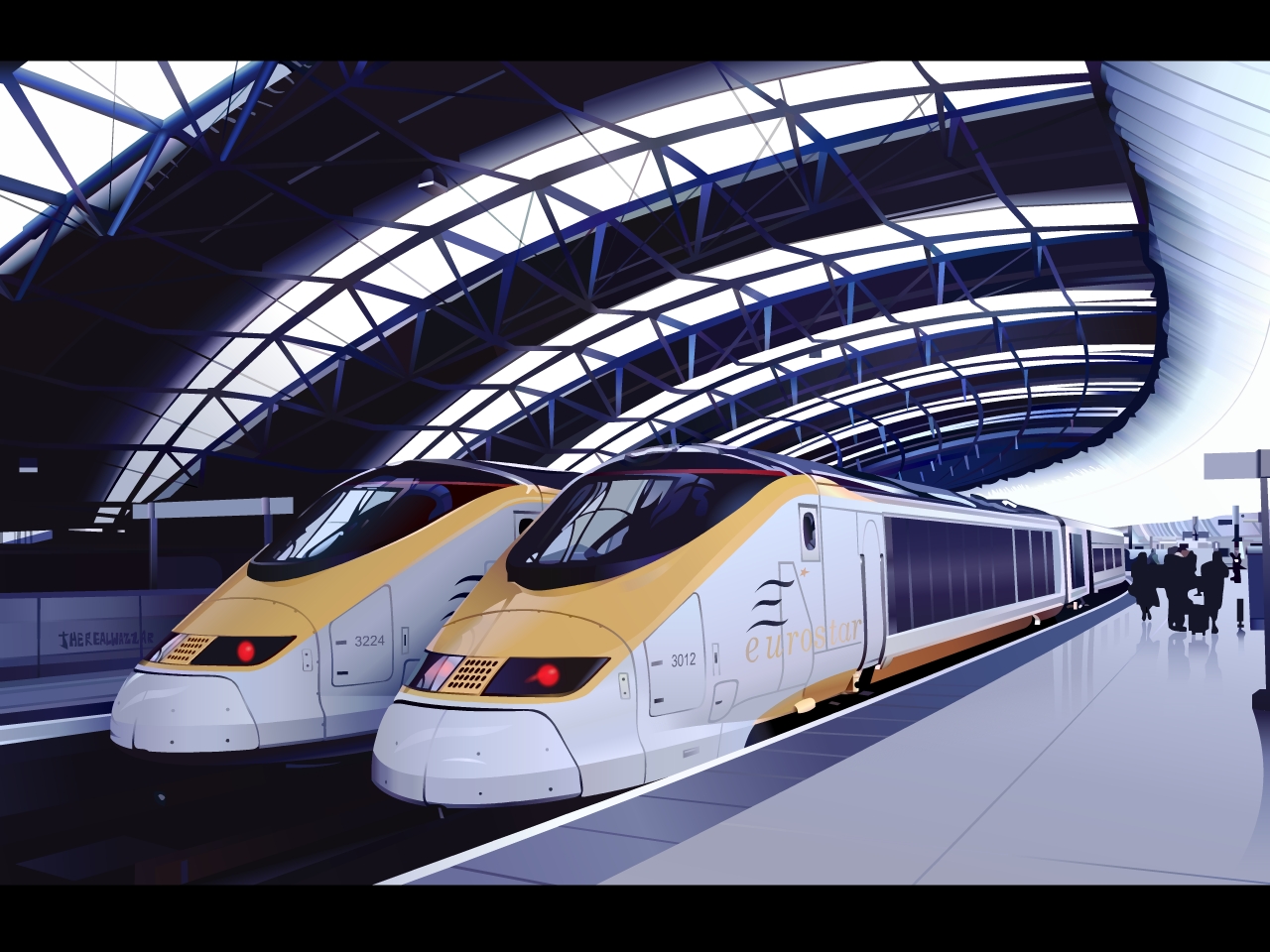 Eurostar Wallpaper by ThEReAlWaZzAr
