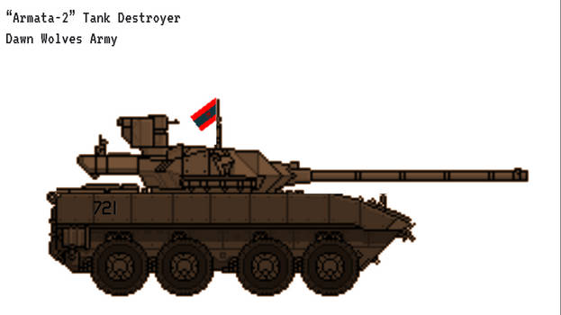 Dawn Wolves Army TD Armata-2 Tank Destroyer
