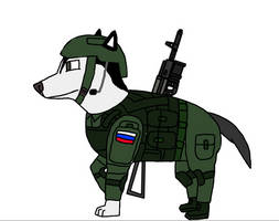 Russian Dog Soldier