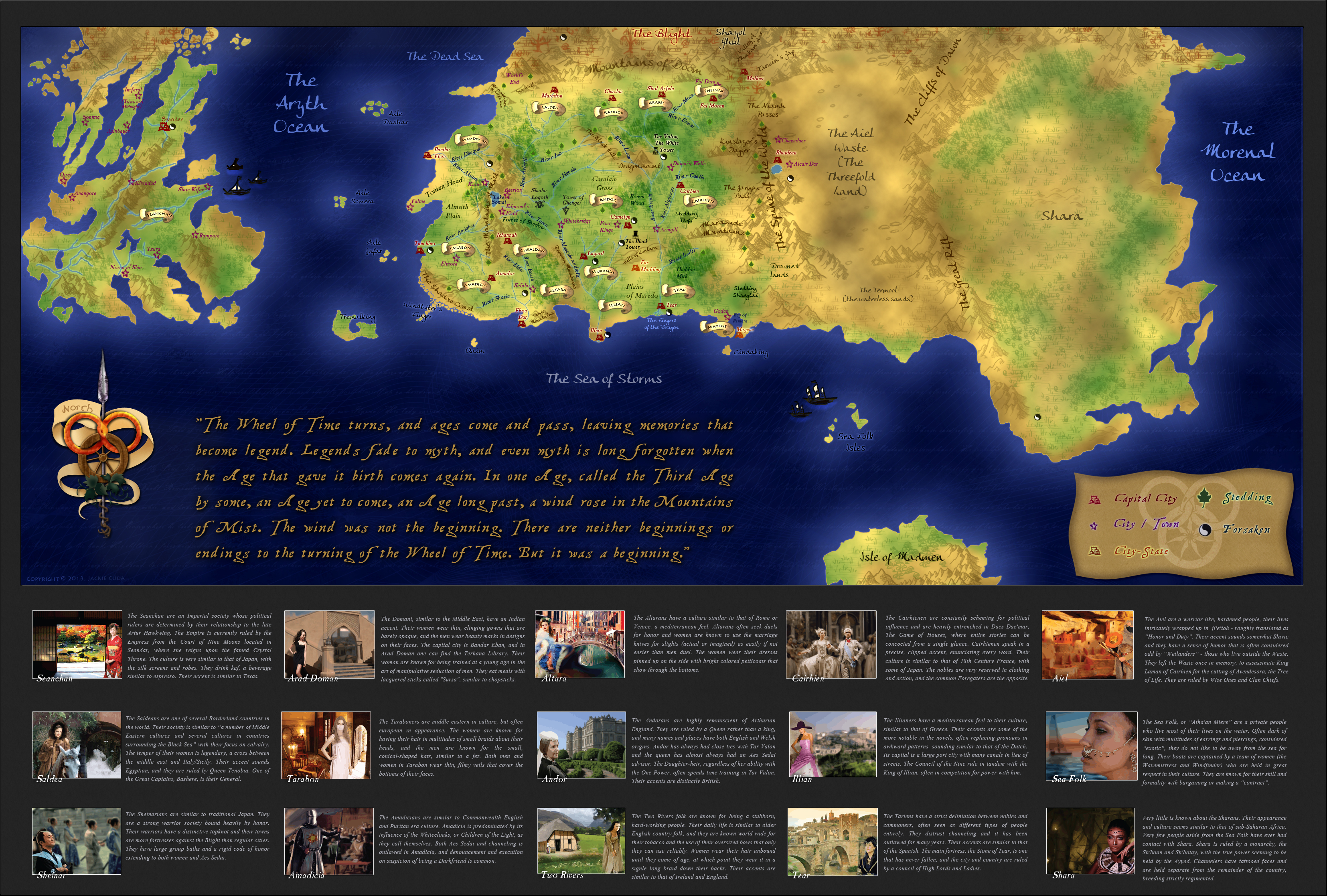 wheel of time map seanchan