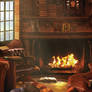 Pottermore Background - Gryffindor Common Room 2