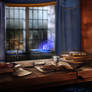 Pottermore Background: Ravenclaw Common Room 1