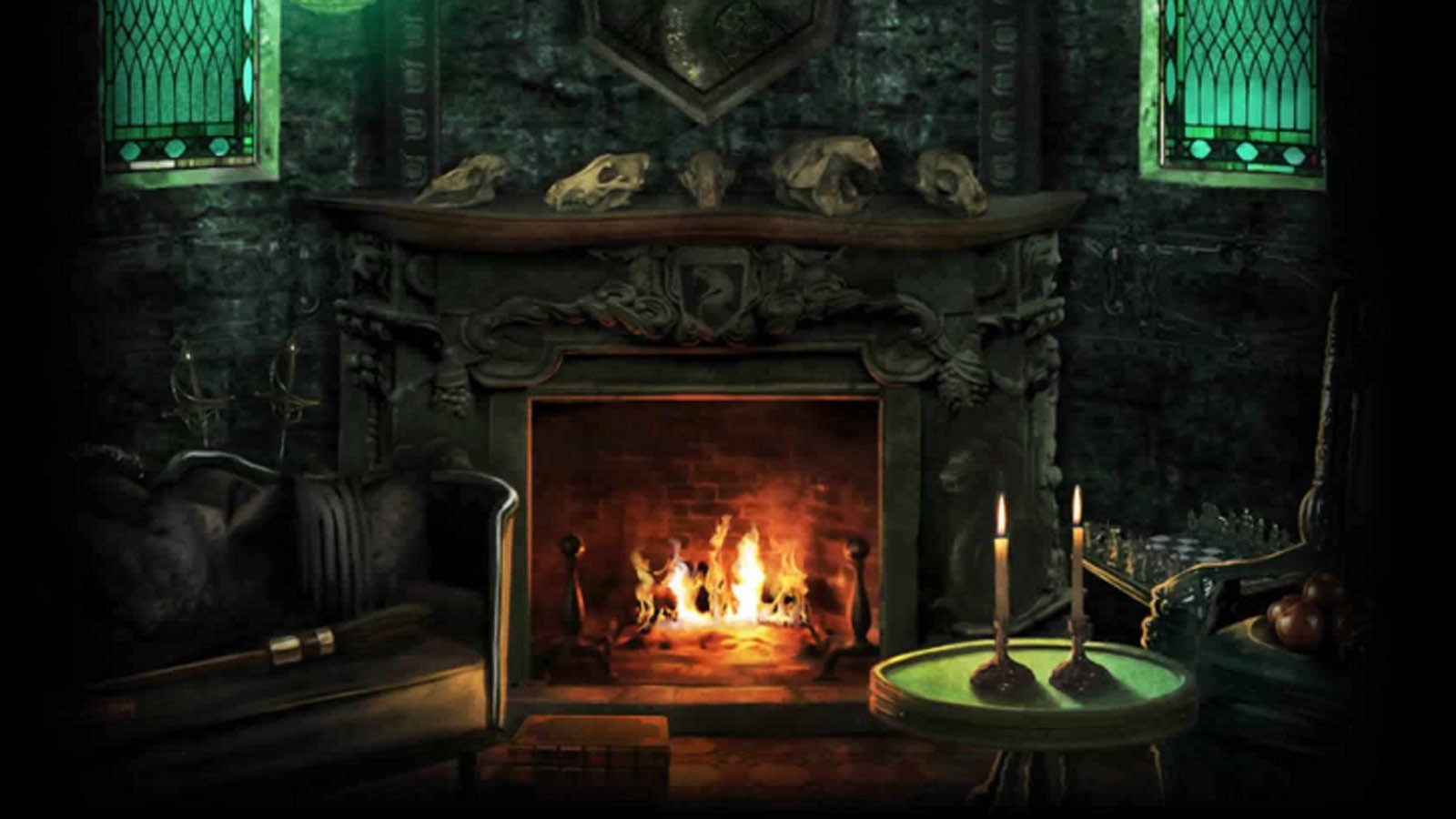 Pottermore Background Slytherin Common Room 2 By Xxtayce On