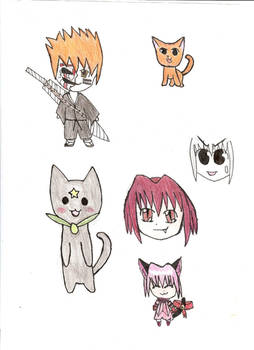 Chibi Anime Characters #01