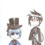 Black Butler Ciel and Sebastian