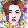 Red Velvet's Irene - Watercolor and Ink