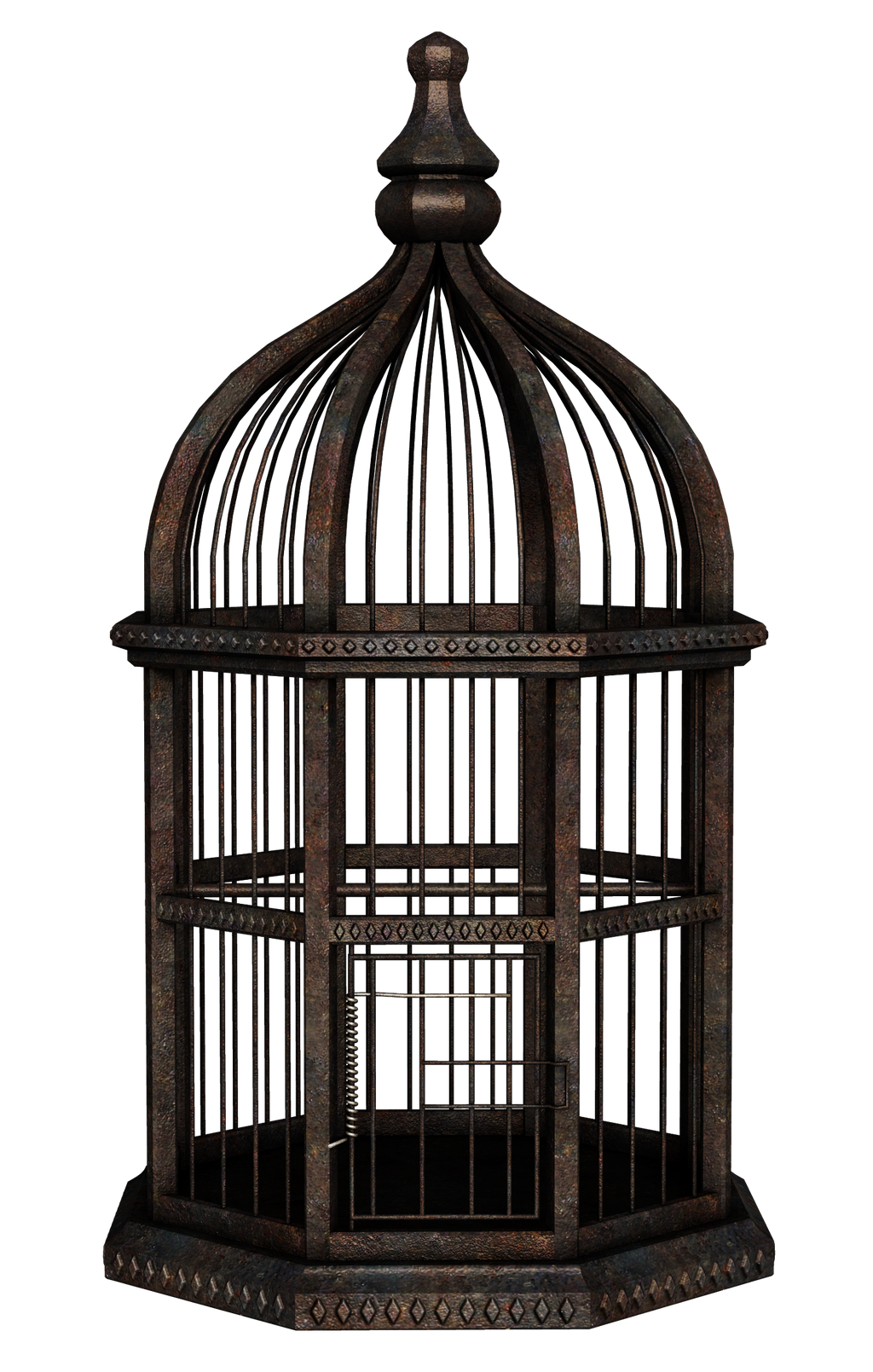 UNRESTRICTED - Rusty Birdcage Render