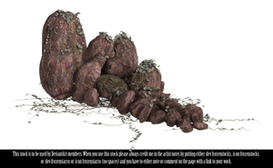 RESTRICTED - Rocks and Vines Render 1