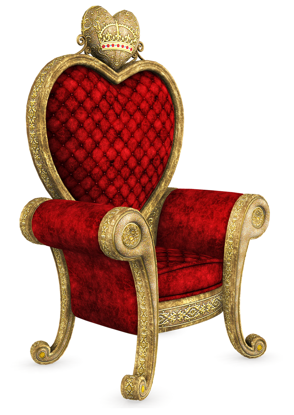 UNRESTRICTED - Queen of Hearts Throne Render 02 by frozenstocks on  DeviantArt