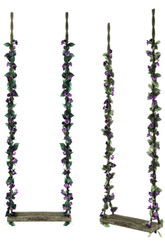 UNRESTRICTED - Purple Flowers Swing