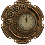 RESTRICTED - Steampunk Clock Render