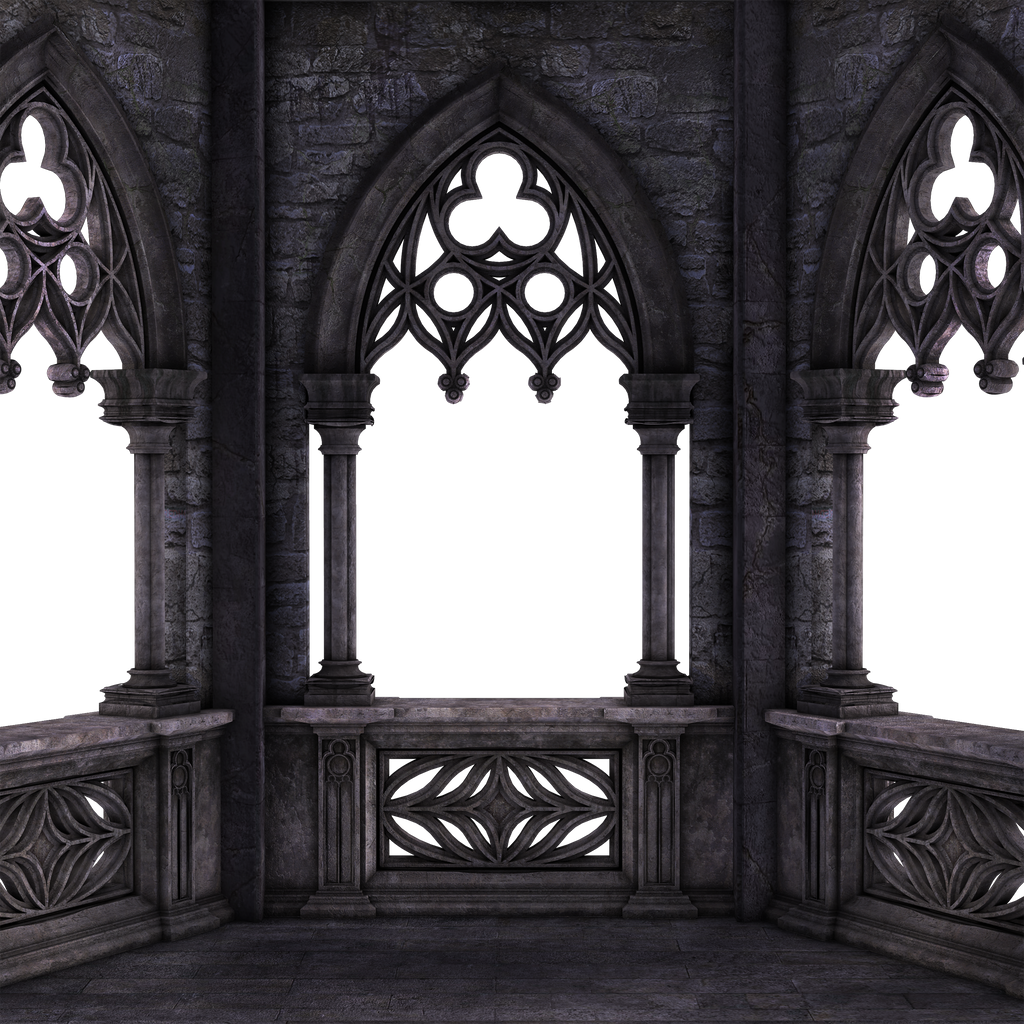 RESTRICTED - Dark Gothic Balcony 01
