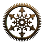 RESTRICTED - Steampunk Cog Render
