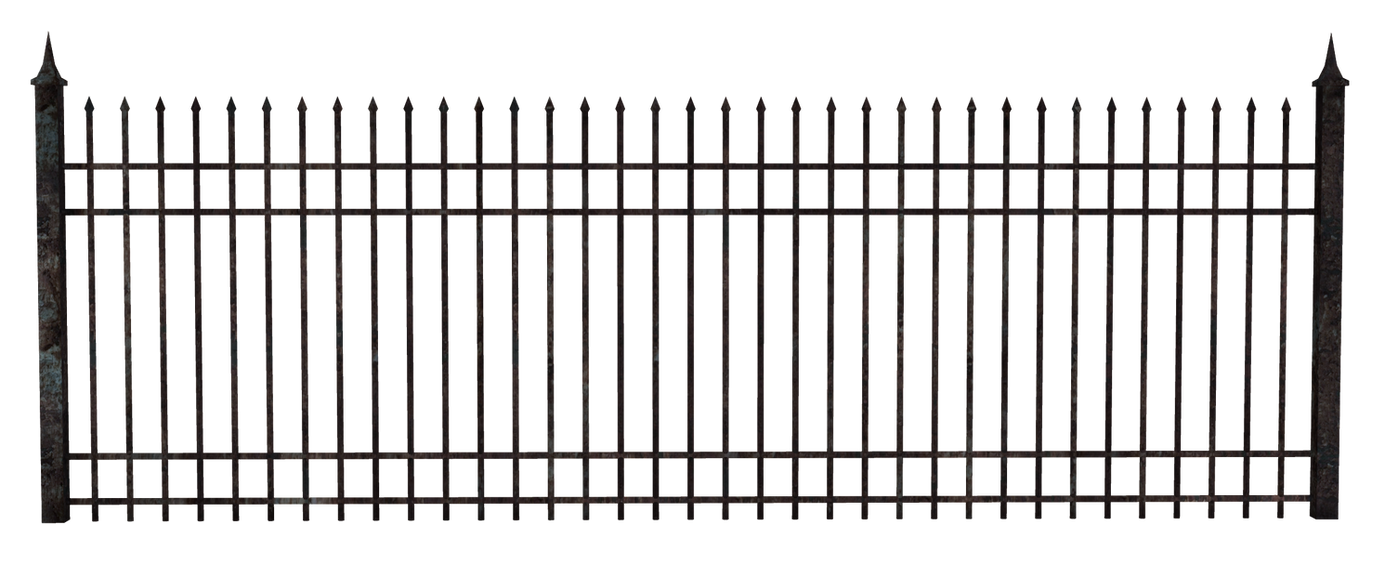 UNRESTRICTED - Rusty Metal Fence by frozenstocks