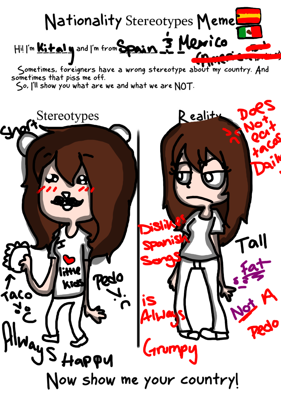 Nationality Stereotypes meme