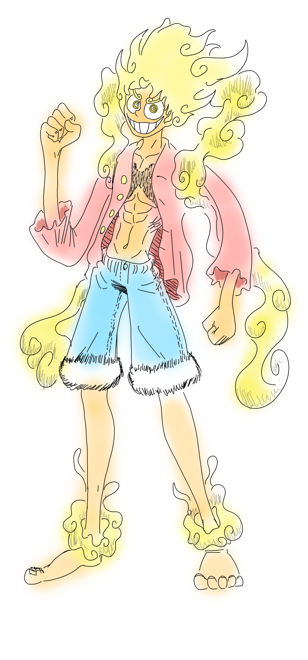 One Piece 1044 Spoiler Quickdraw Gear 5 Luffy By Strawguy On Deviantart One Piece 1044 Spoiler Quickdraw Gear 5 Luffy By Strawguy On Deviantart