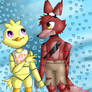 Foxica - Foxy x Chica - Fnaf