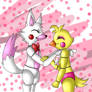 Toy Chica x Mangle - Toy Foxica - Fnaf