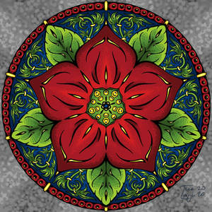 Mandala 003: If It Aint Baroque [colored]