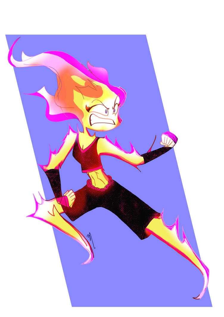 Deviantart Ember Ladder Fighting Ember by R1578467 on DeviantArt