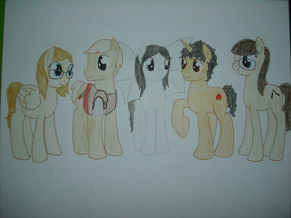 The GFFCA As Ponies By Qemma On DeviantArt the-gffca-as-ponies-by-qemma-on-deviantart