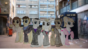Doctor Who ponies of Season One