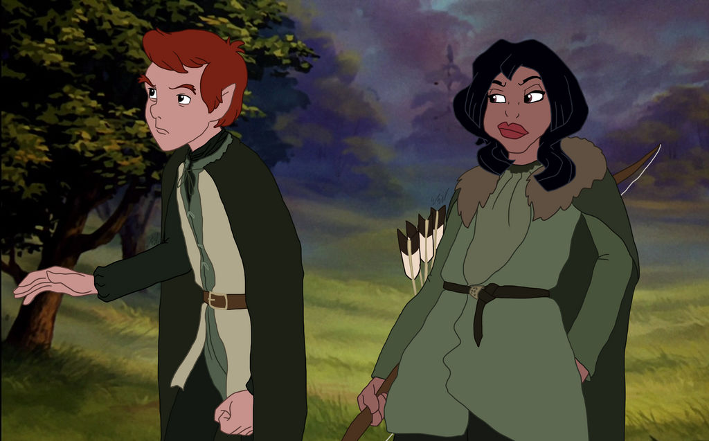 Disney x GoT - Jojen and Meera Reed by Qemma on DeviantArt