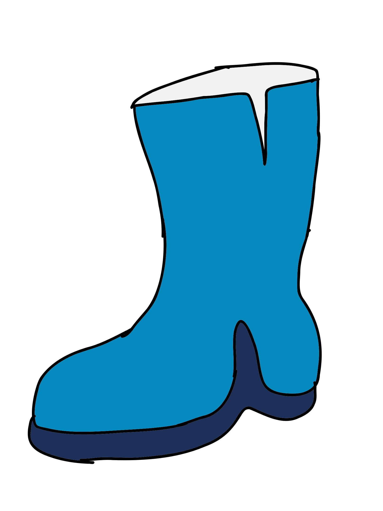 Boot Base Deviantart Rain boot by Lelandkasper20 on DeviantArt
