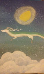 Haku Spirited Away Painting