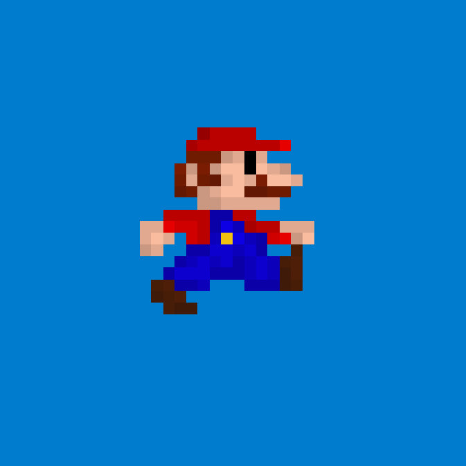 Super Mario running gif by Swohell on DeviantArt