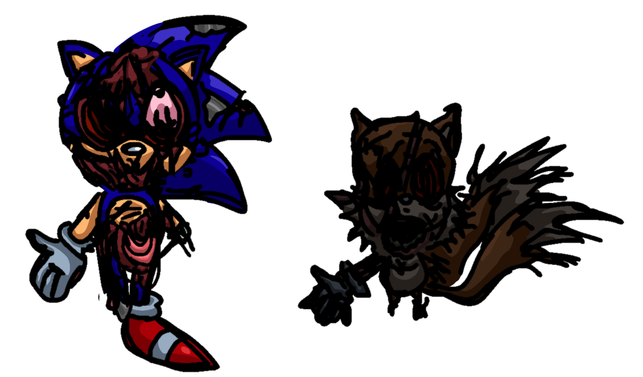 Faker sonic/exe by Ninjaust25 on DeviantArt