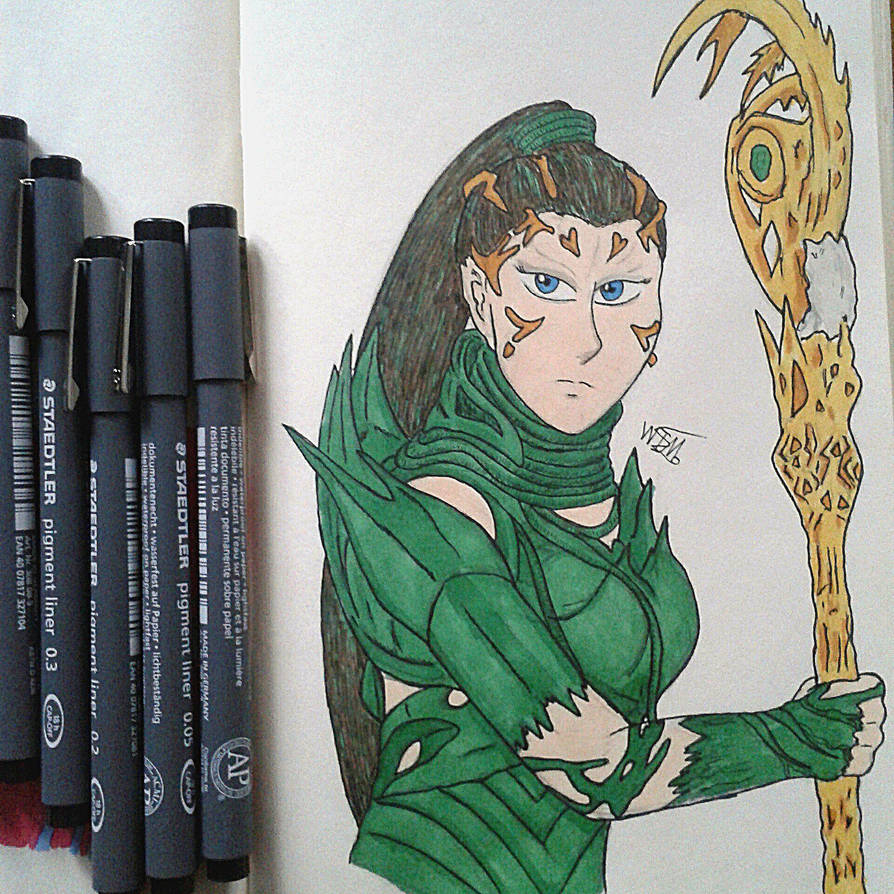 Rita Repulsa (former Green ranger) by she-wolf99 on DeviantArt