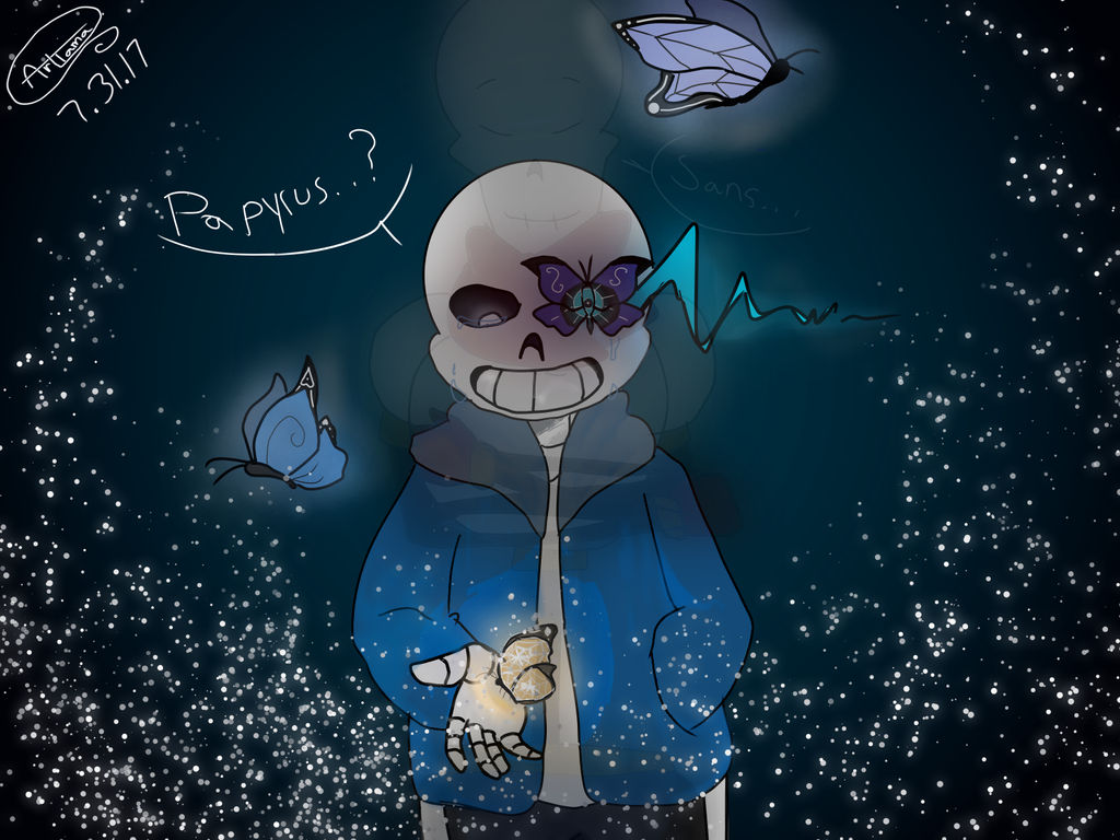 Butterfly Glow Sans Fanart By LunaRedWood On DeviantArt butterfly-glow-sans-fanart-by-lunaredwood-on-deviantart